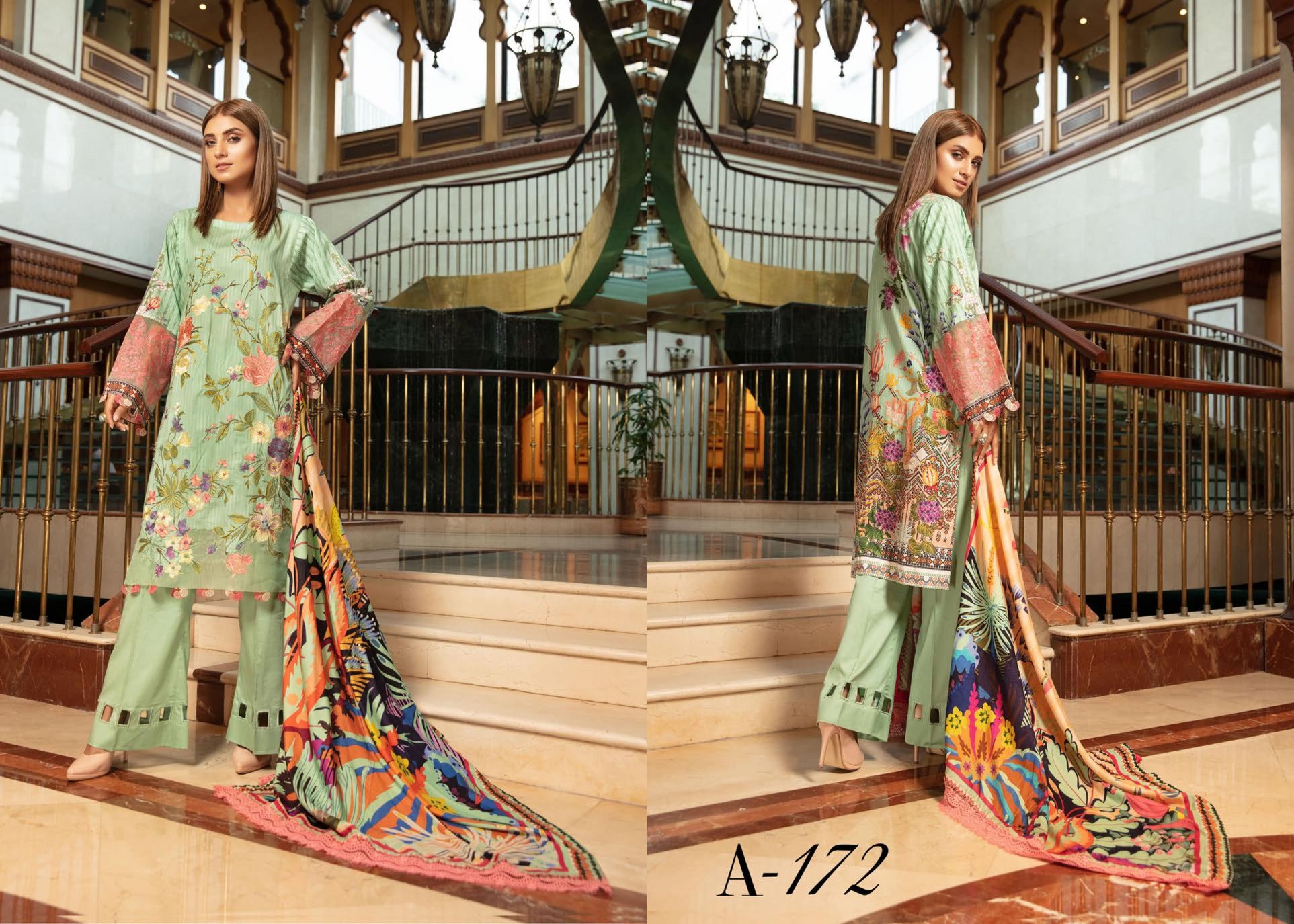 ANZISH By Shaista Premiun Stain Collection 2019 Shop Online | Buy ...