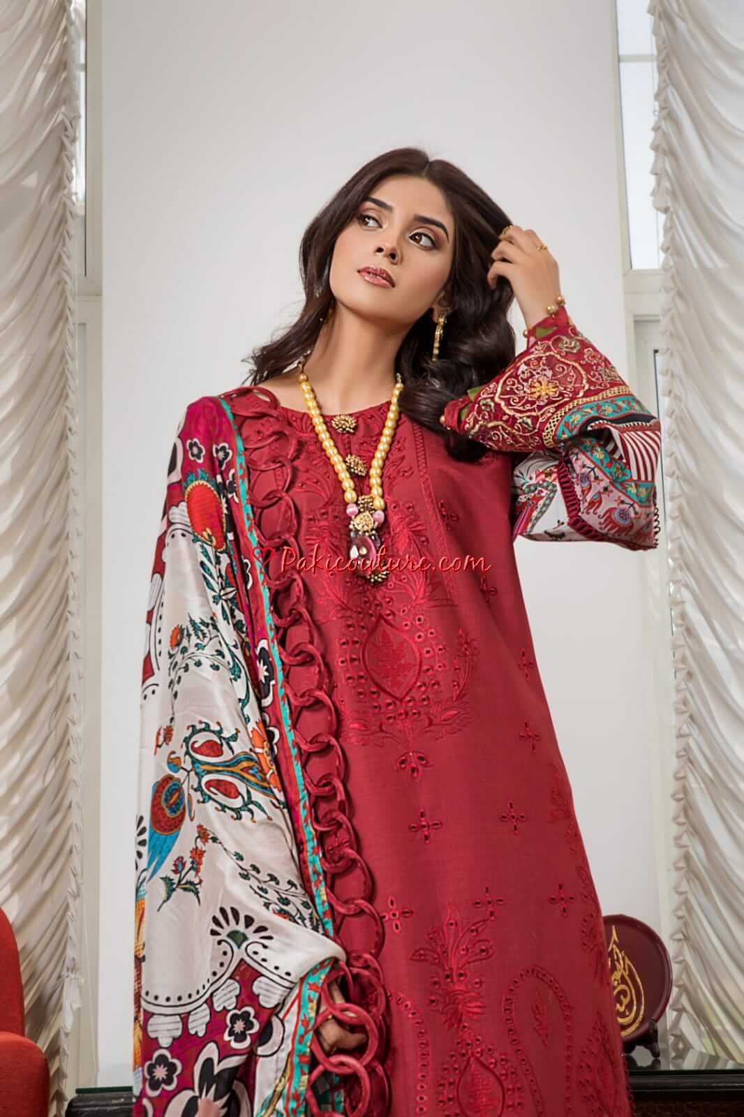 Maryam Malik Luxury Lawn Collection 2022 Shop Online | Buy Pakistani ...