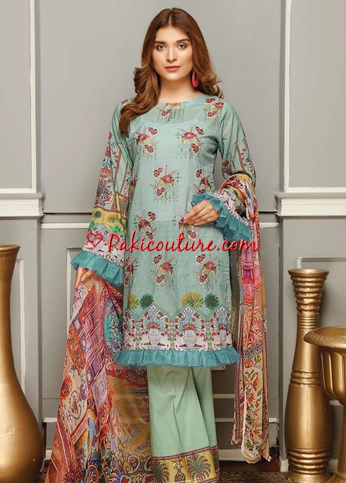 Panache Embroidered Lawn by Puri Fabrics Collection 2020 Shop Online ...