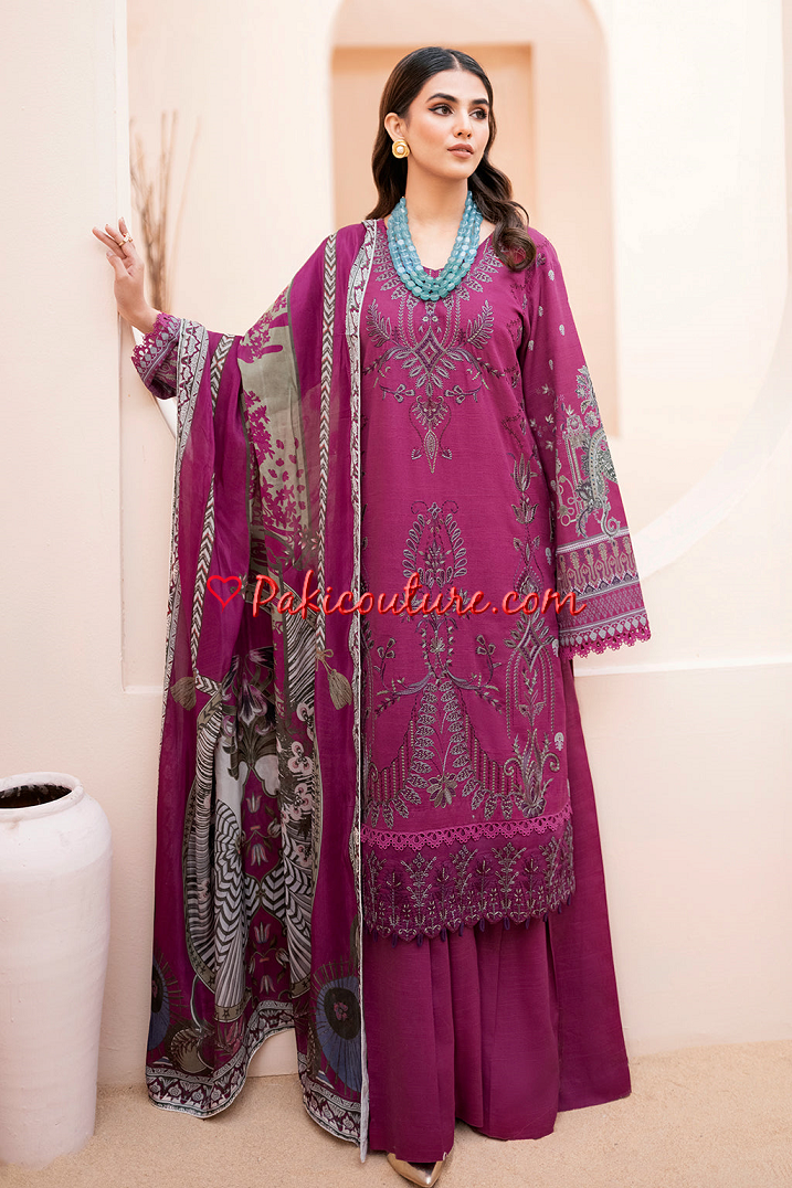 Riwaj Lawn Ramsha Pakistani Salwar Suits