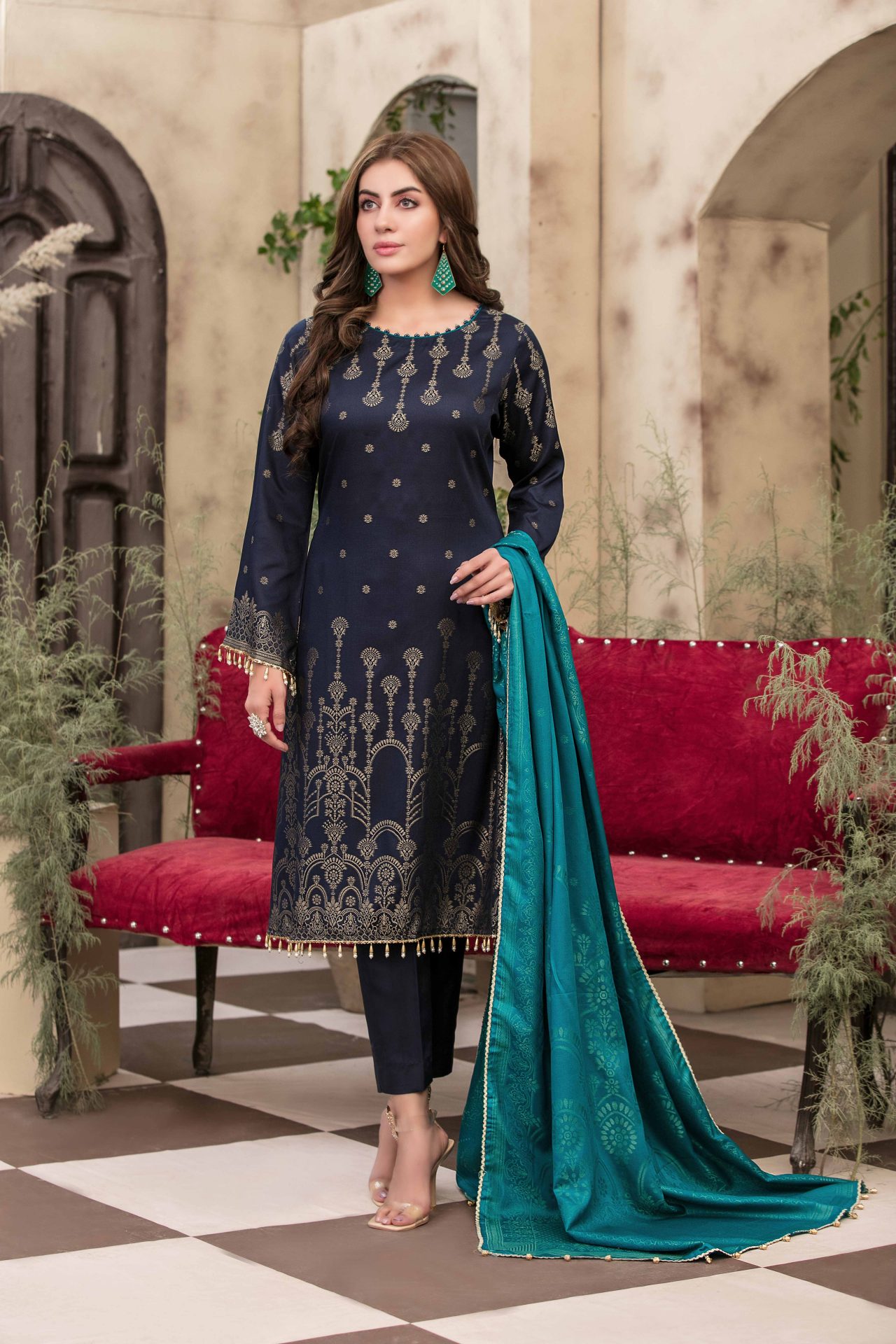 Tawakkal Tanaz Linen Banarsi Collection 2021 Shop Online 